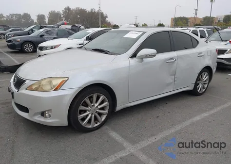 2009 Lexus Is 250 from USA, damaged, VIN JTHCK262492030193
